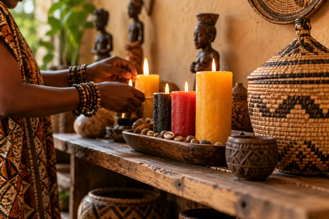 Illustrative traditional spiritual guidance image